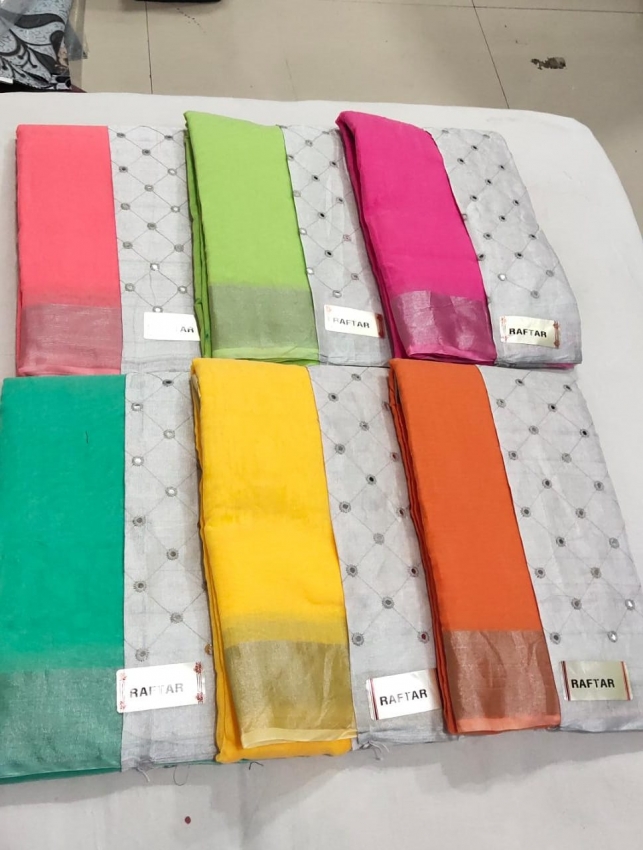 SYNTHETIC COTTON SAREE