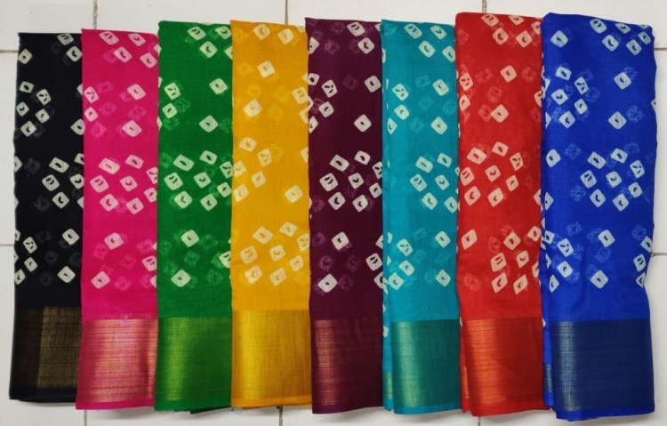 SYNTHETIC COTTON SAREE