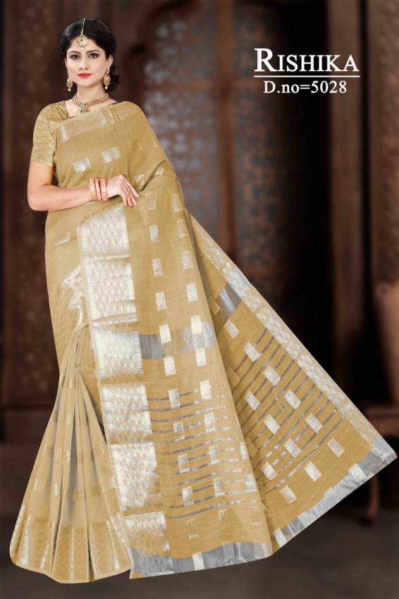 SYNTHETIC COTTON SAREE