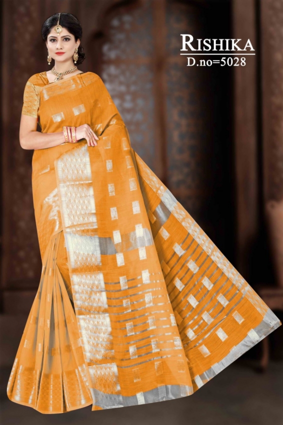 SYNTHETIC COTTON SAREE