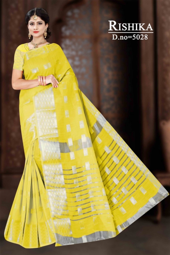SYNTHETIC COTTON SAREE