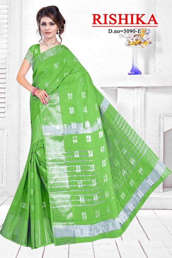SYNTHETIC COTTON SAREE