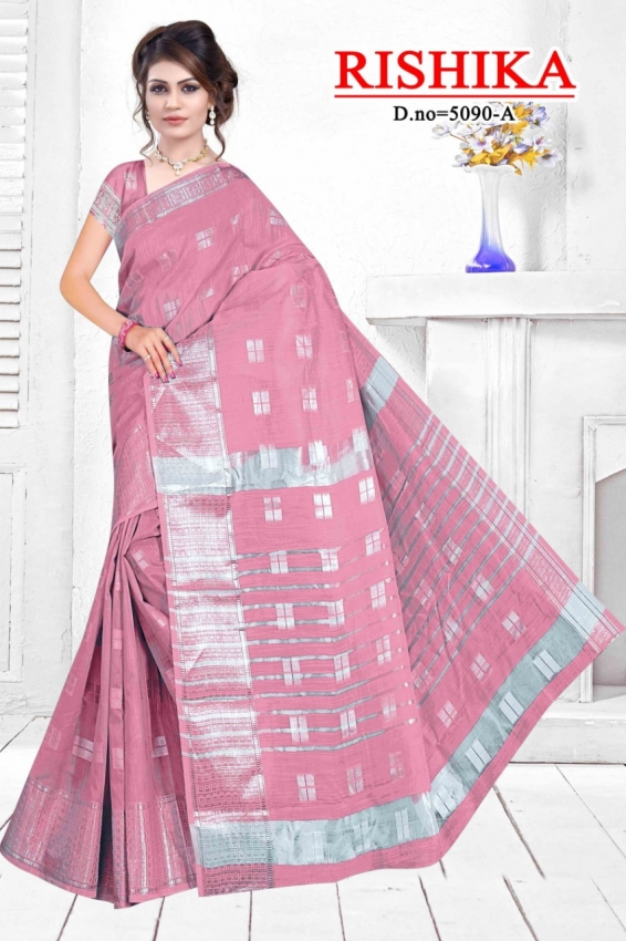 SYNTHETIC COTTON SAREE