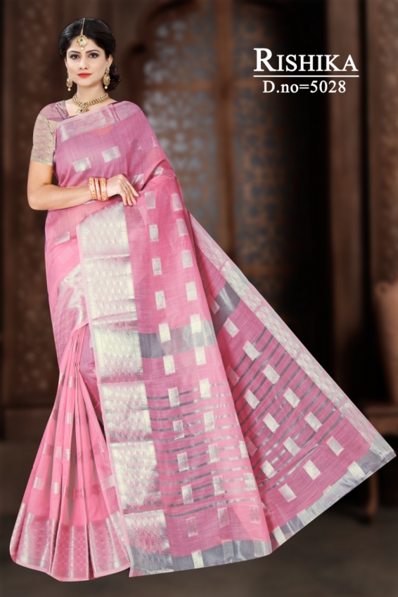 SYNTHETIC COTTON SAREE