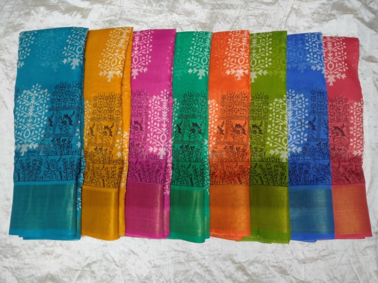 SYNTHETIC COTTON SAREE