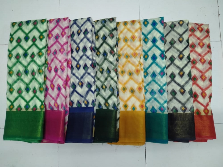 SYNTHETIC COTTON SAREE