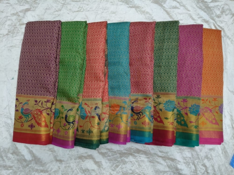 SYNTHETIC COTTON SAREE