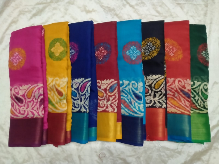 SYNTHETIC COTTON SAREE