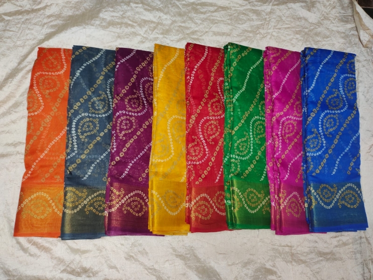 SYNTHETIC COTTON SAREE