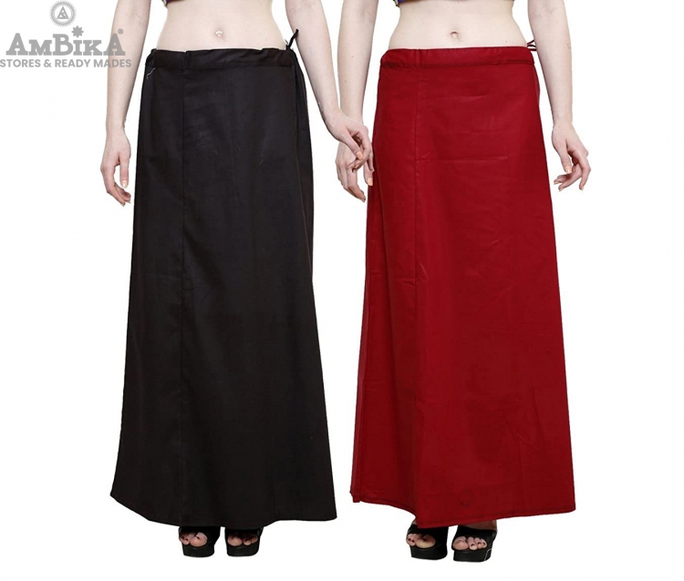 COMBO OF PETTICOATS FOR WOMENS PACK OF 2