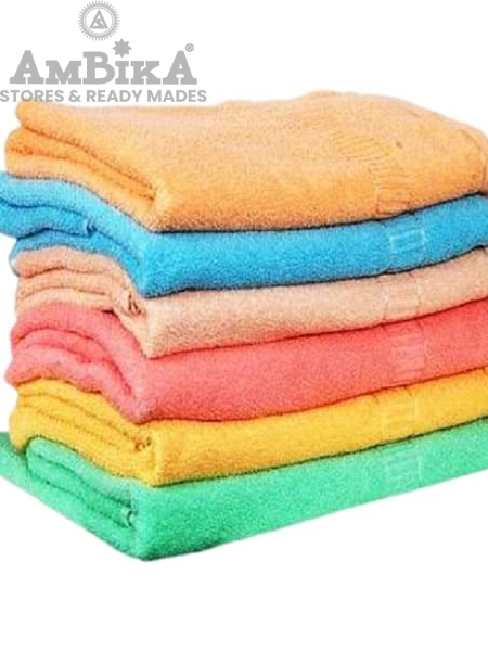 Cotton Hand Towel , Multicolour Ultra Soft and Super Absorbent (Set of 6) 