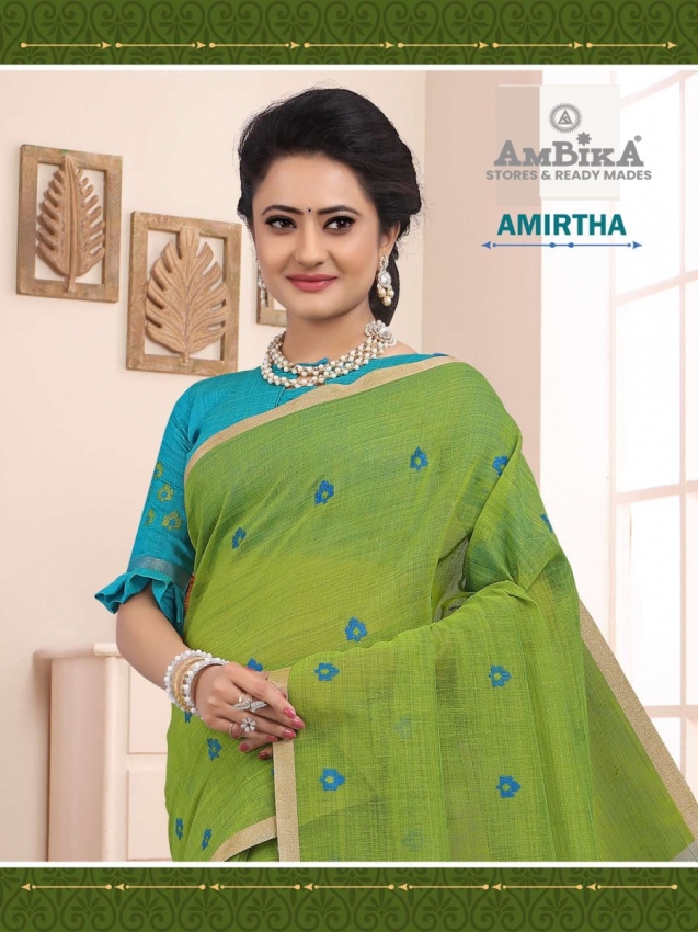 AMIRTHA SILK COTTON SAREE