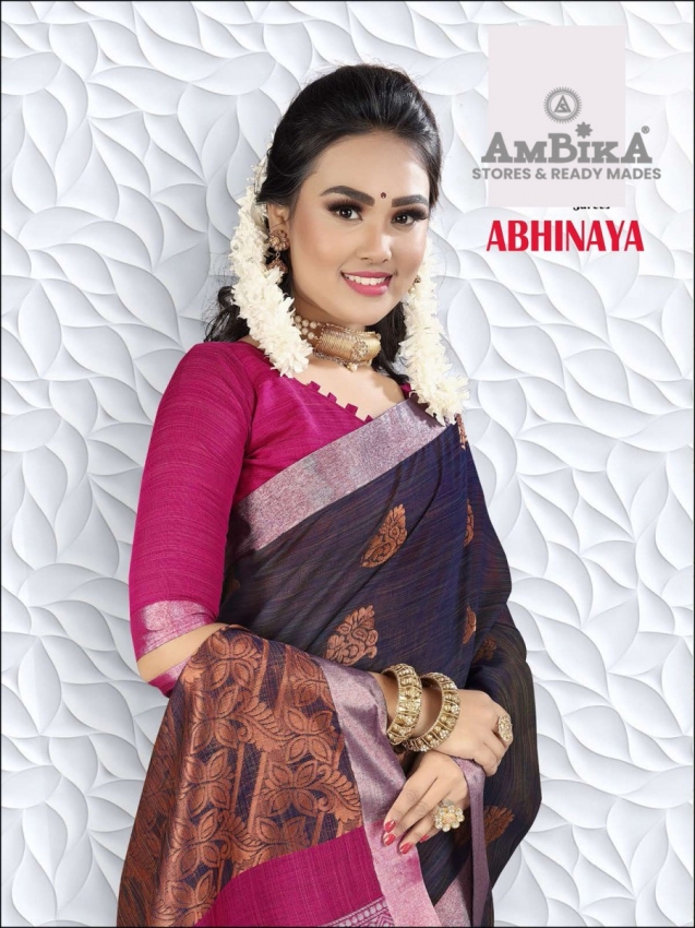 ABHINAYA SILK COTTON SAREE