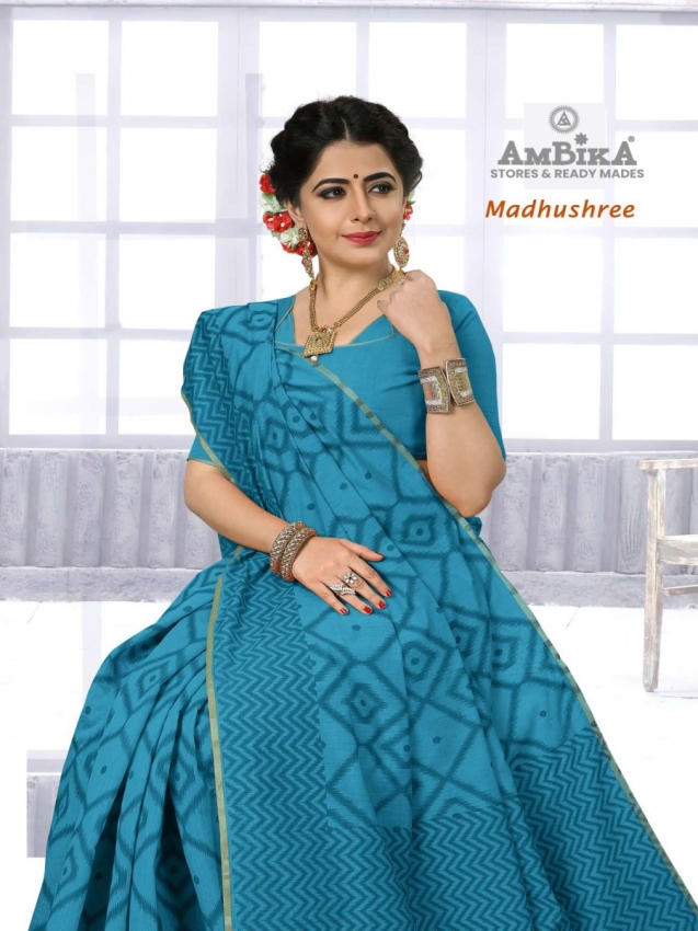 MADHUSHREE SILK COTTON SAREE