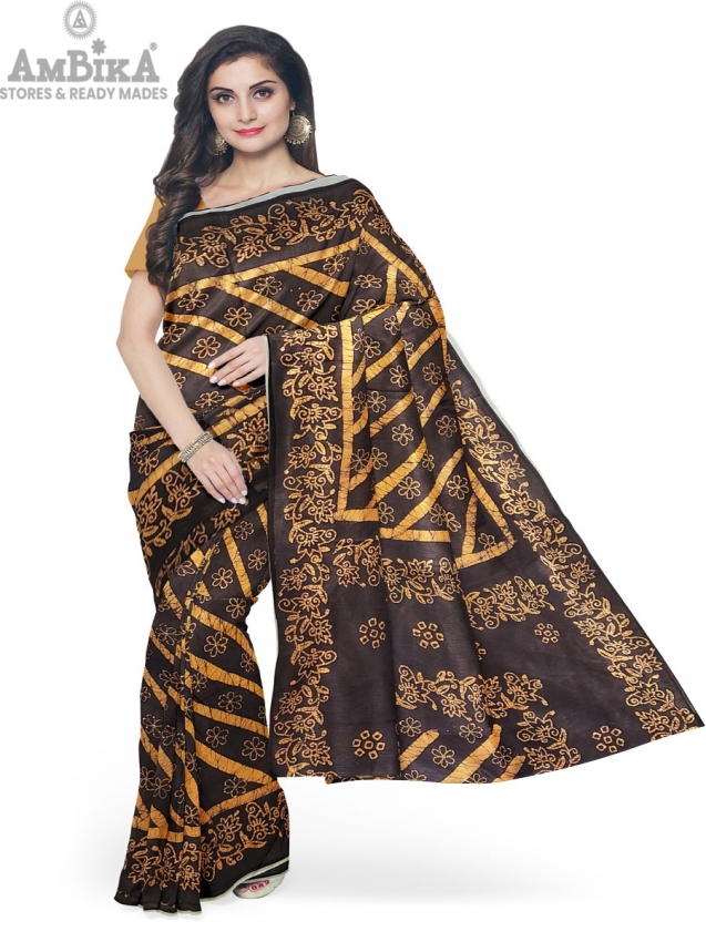 Ambika Stores Women's Madurai Sungudi Cotton Saree