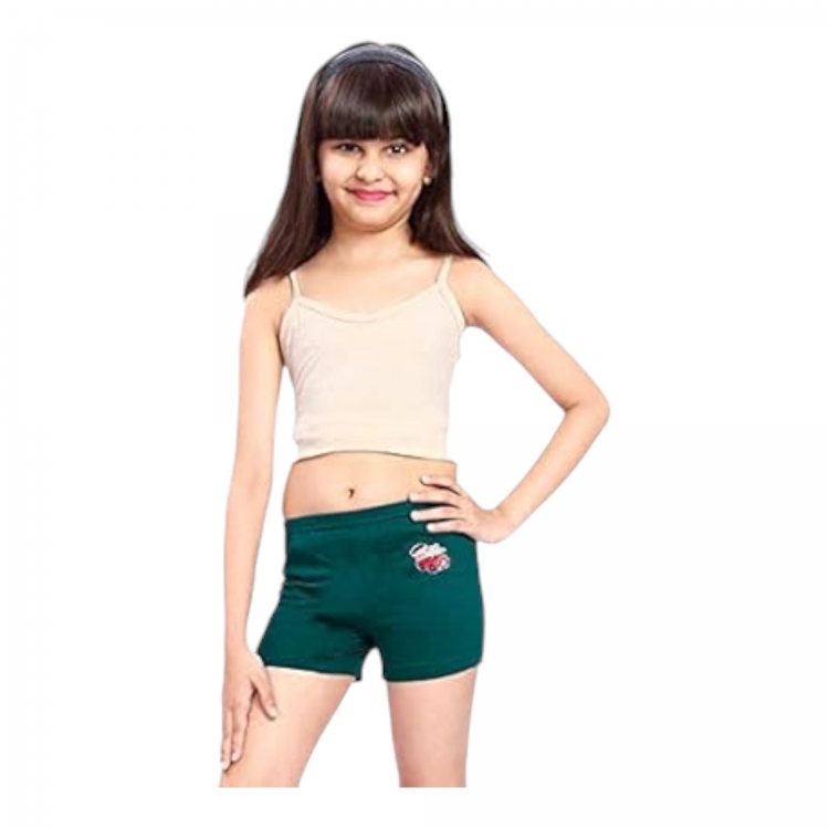 Girls Inner Elastic IE Drawer Trunk (Pack of 6) Colour May Vary Success