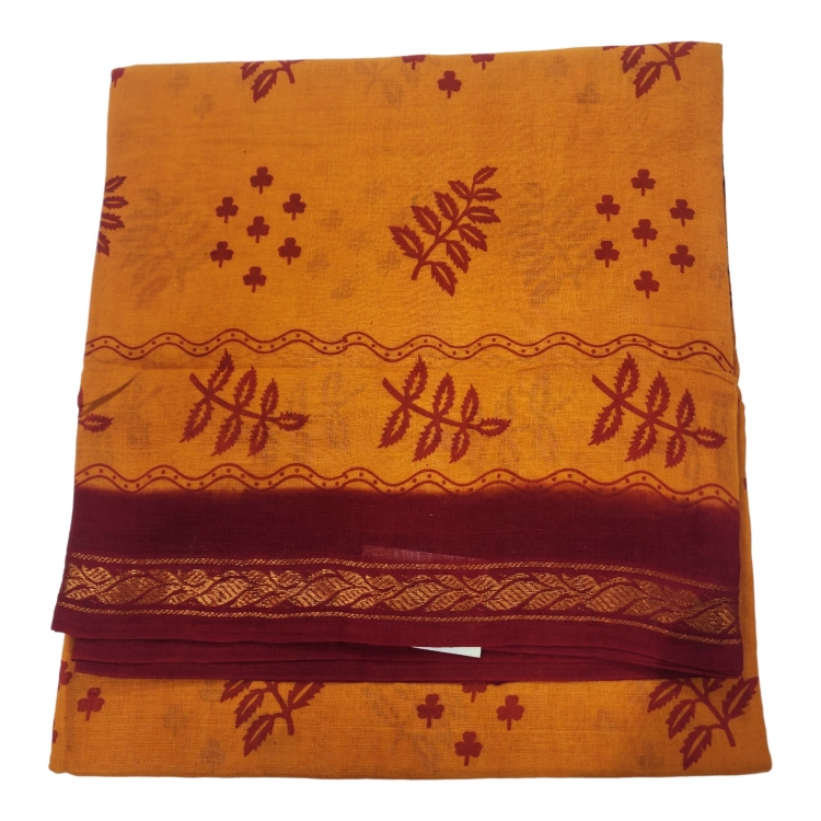 Swamy Sarees | Swamy Printed Pudavai | Temple Sarees | Amman Pudavai | Amman Saree, 5.0 METERS