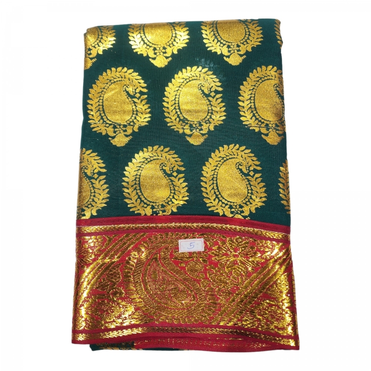 Swamy Printed Pudavai, Temple Sarees, Temple Sarees, Amman Pudavai, Amman Saree, 5.0 Meters